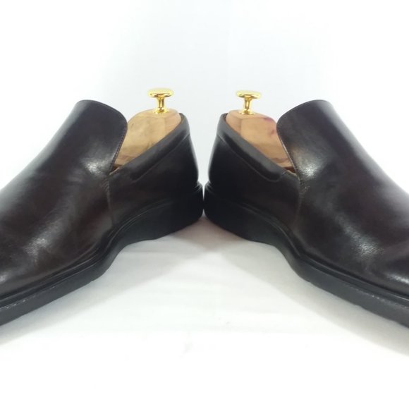 Bally Leather Slip-On Plain Toe Loafers Mens 6.5E main image 11
